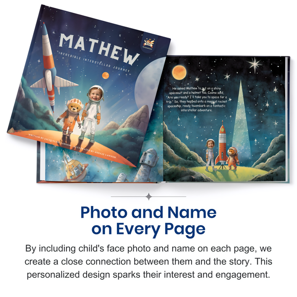 Incredible Interstellar Journey | Baby Gifts | Personalized Kids Books