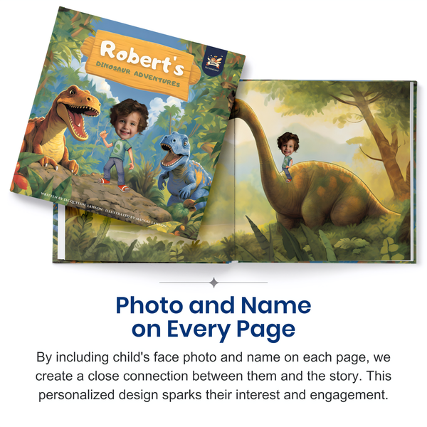 Dinosaur Adventure | Baby Gifts | Personalized Kids Books