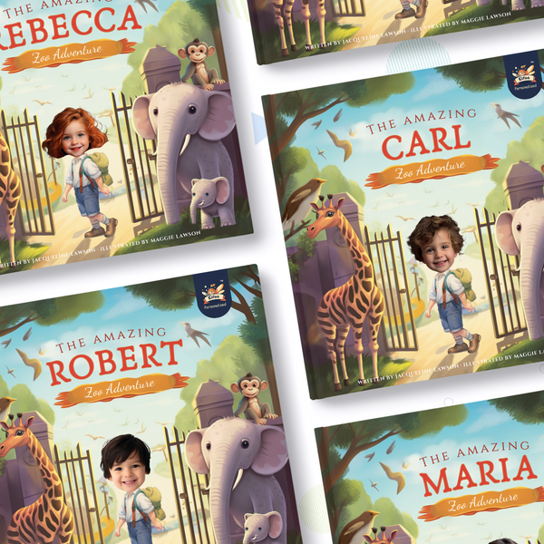 The Amazing Zoo Adventure | Baby Gifts | Personalized Kids Books