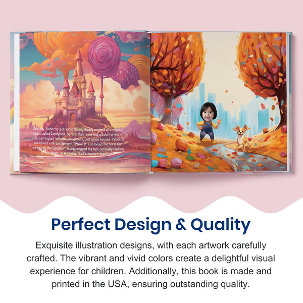 Fantastic-Candyland | Baby Gifts | Personalized Kids Books
