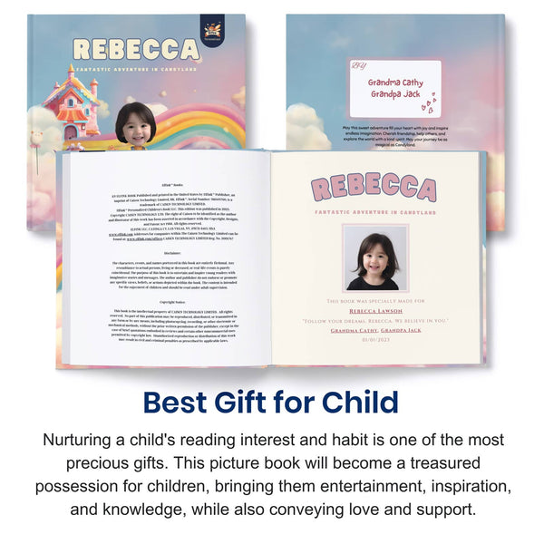 Fantastic-Candyland | Baby Gifts | Personalized Kids Books