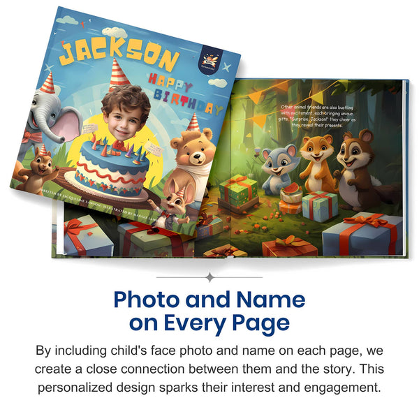 Elfink Happy Birthday Forest | Baby Gifts | Personalized Kids Books