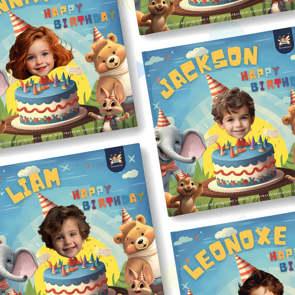Elfink Happy Birthday Forest | Baby Gifts | Personalized Kids Books