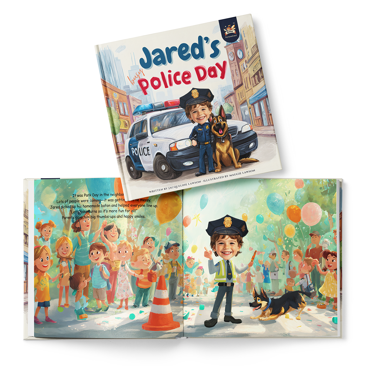 Busy Police Day with Pup Partner