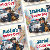 Busy Police Day with Pup Partner