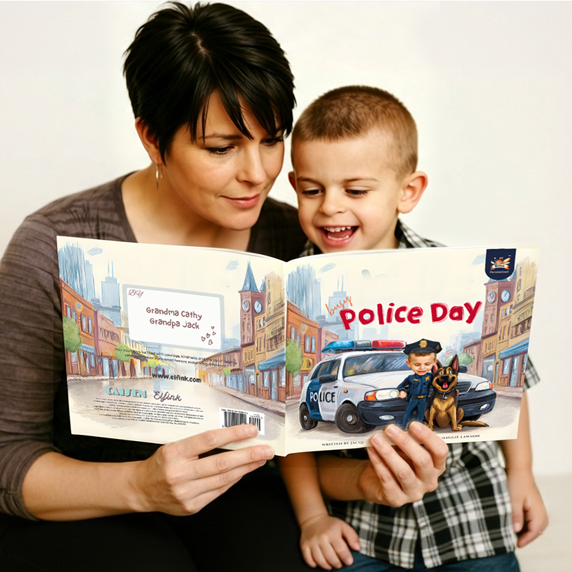 Busy Police Day with Pup Partner