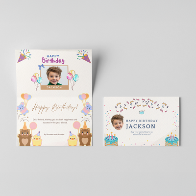 Birthday Keepsake Card